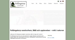 Desktop Screenshot of fallangetorp.se